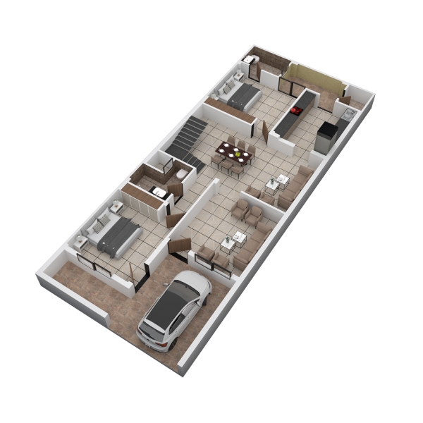 BHARAT JI 25 X 60 (E) DUPLEX GF SETUP